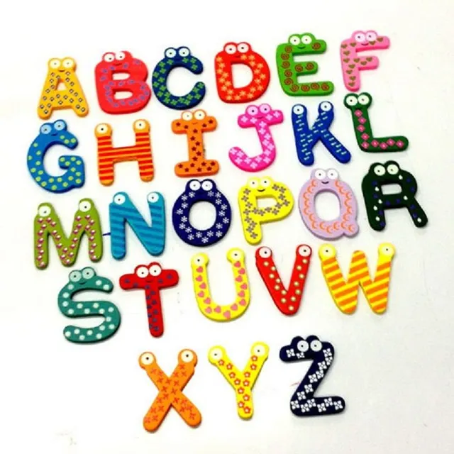 Magnetic alphabet for children