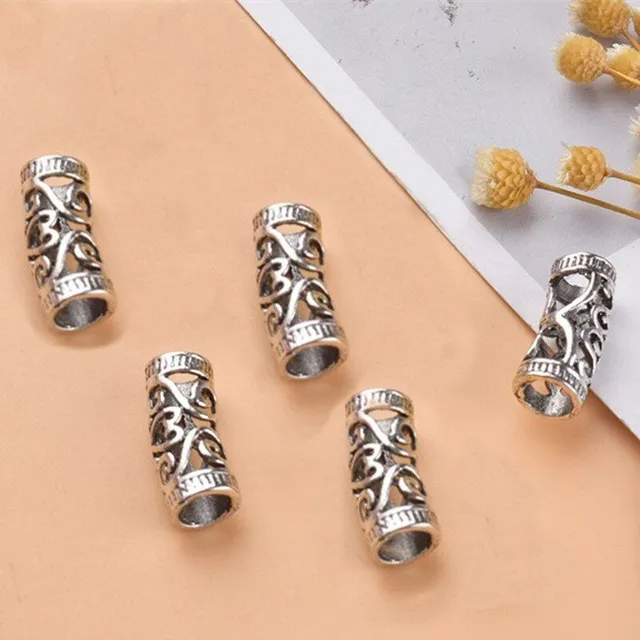 Metal hair rings