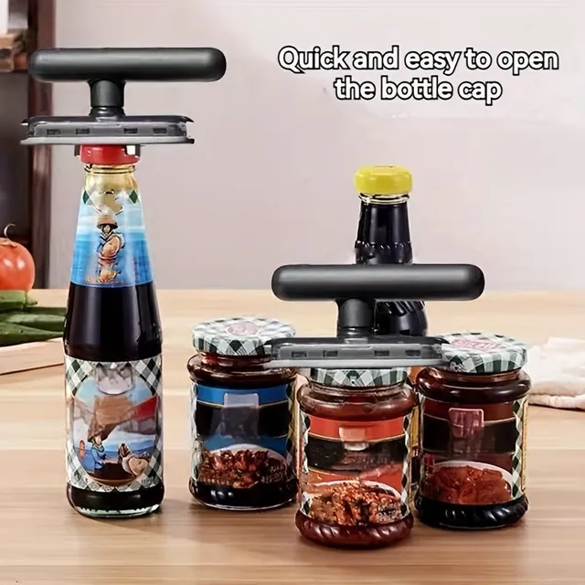 Adjustable can opener, multifunctional ABS can opener and bottles