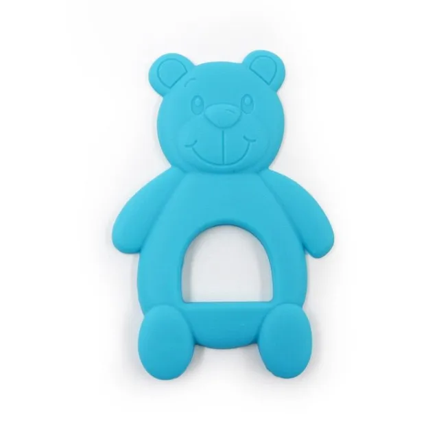 Silicone biting teddy bear