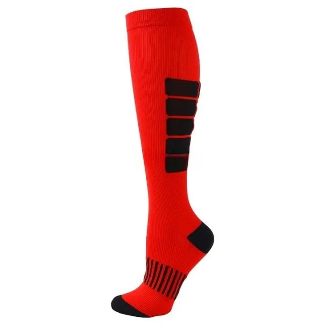 Chaussettes de compression unisexes à la mode pour le sport