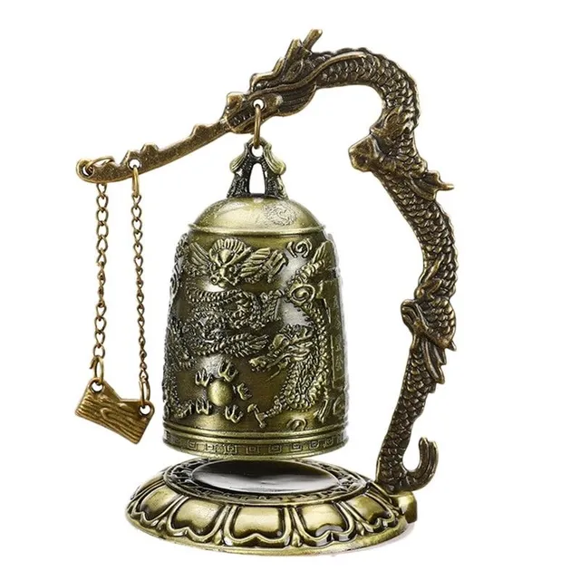 Tibetan bell with ornaments