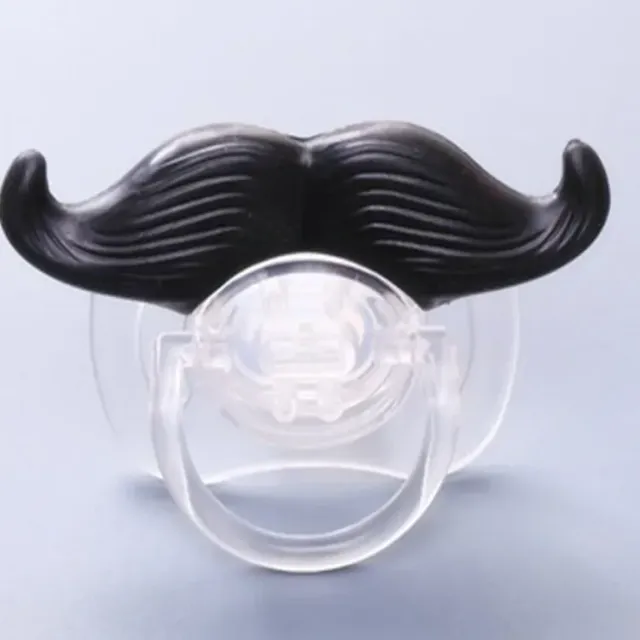 Funny baby pacifiers - Moustache, Tooth or Pets