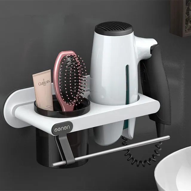 Hairdryer and comb holder for bathroom Barrera