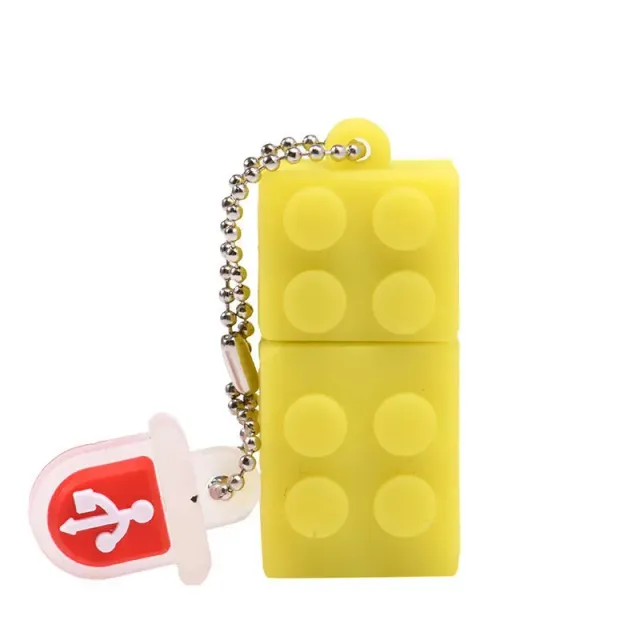 Stylish USB flash drive in kit cube