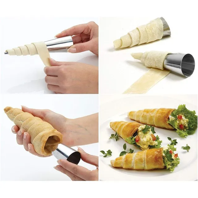 Tube à croissants / rouleaux 5 pcs