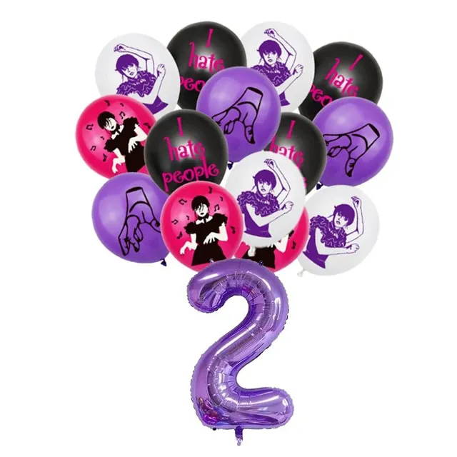 Narodeninová oslava Streda dekorácie balón sada