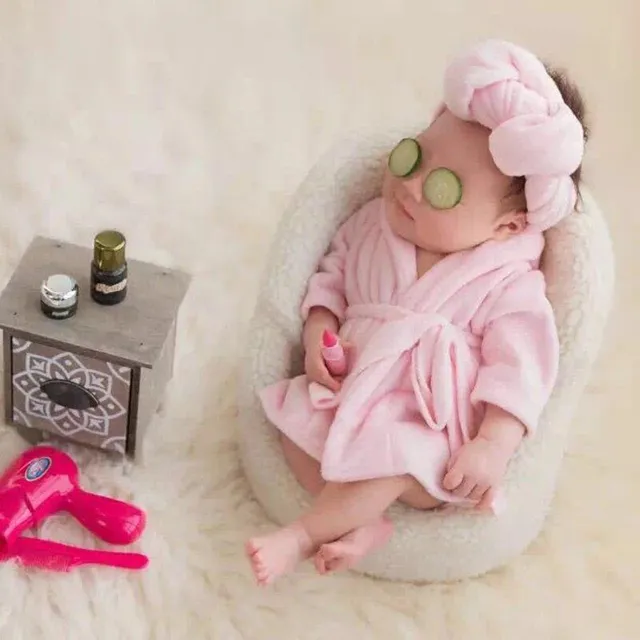 Halat pentru nou-născuți pentru ședințe foto - accesorii fotografice pentru bebeluși