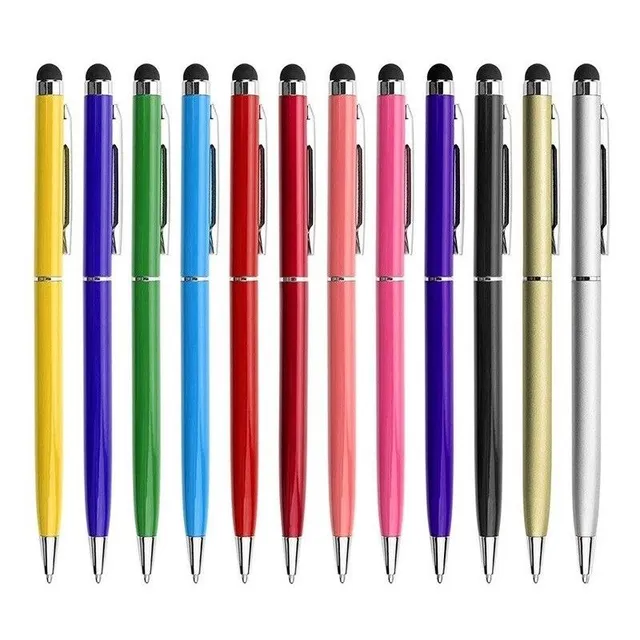 Stylo tactile avec bille 12 pcs