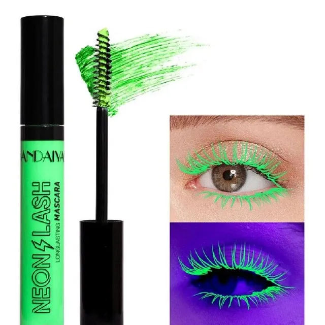 Mascara fluorescent longue durée Mascara phosphorescent Mascara phosphorescent à séchage rapide Mascara phosphorescent à séchage rapide