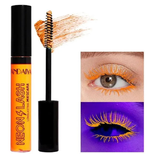 Mascara fluorescent longue durée Mascara phosphorescent Mascara phosphorescent à séchage rapide Mascara phosphorescent à séchage rapide