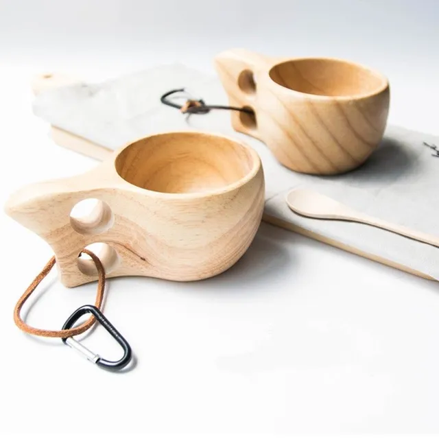 Wooden cup kuksa 220 ml