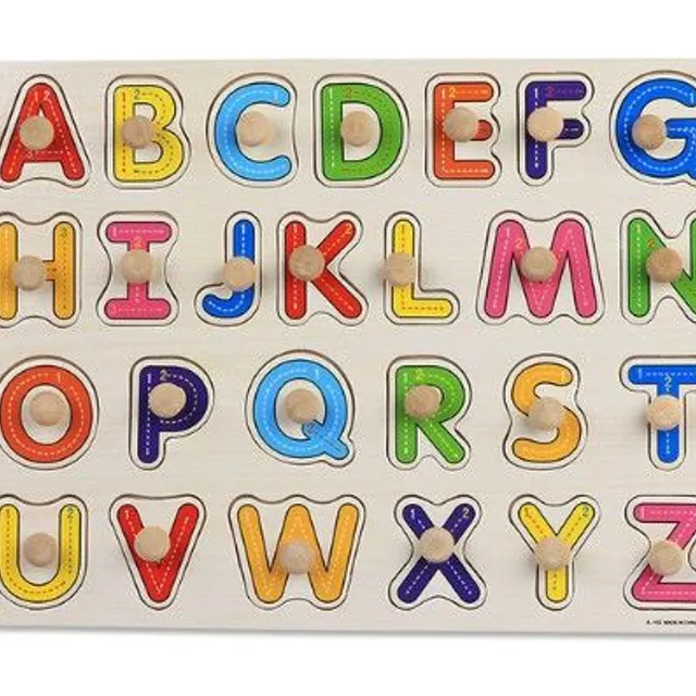 Wooden puzzle - Alphabet