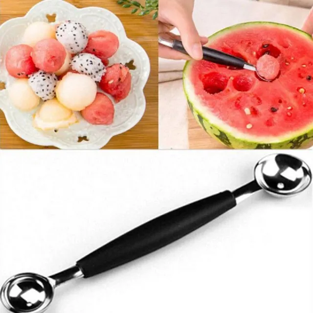 Double watermelon peeler