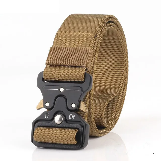 Military belt with Cobra buckle