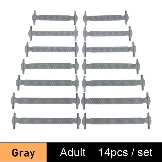 Silikónové elastické šnúrky Kreatívne lenivé bez kravaty Šnúrky na šnúrky Deti Dospelé tenisky Rýchle šnúrky Zapatillas