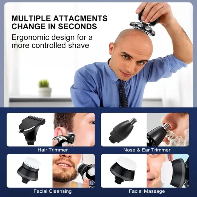 Modern design of head barber