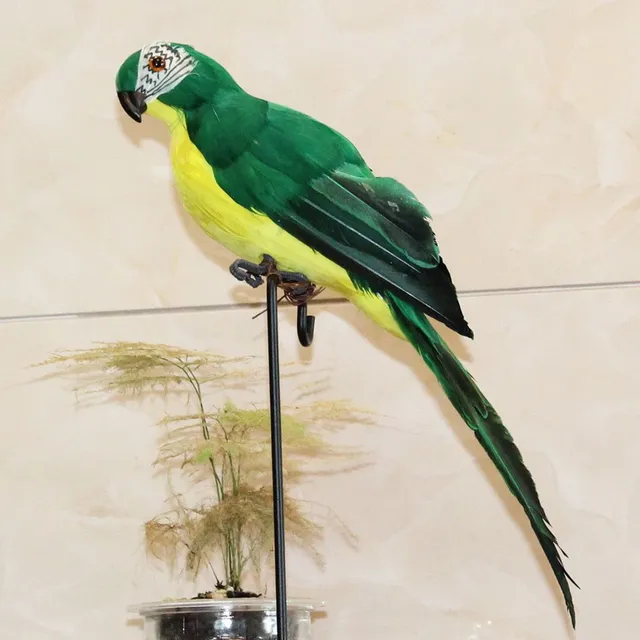 Kerti dekoratív reális papagáj