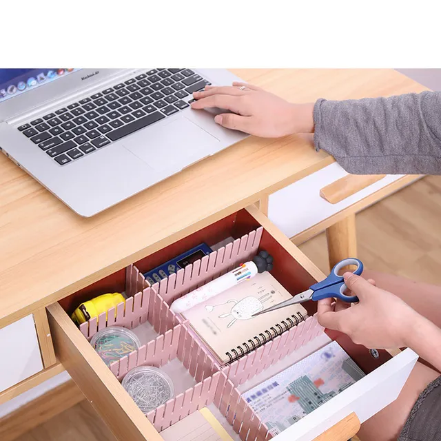 Organizatoare DIY pentru sertar, set de 8 bucăți