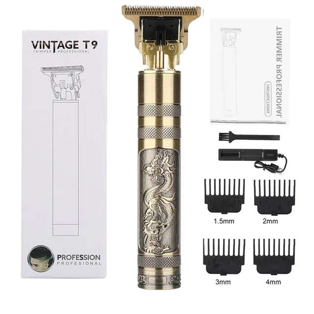 Wireless hair and beard trimmer