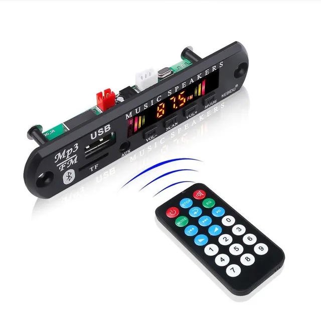 Car decoder wireless Bluetooth USB AUX MP3 WMA