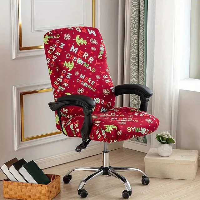 Pohodlný flexibilný kryt na kancelárske stoličky s potlačou - perfektné vybavenie pre Váš pracovný kútik