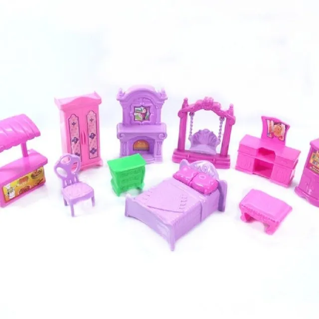 Furniture for doll 22 pcs