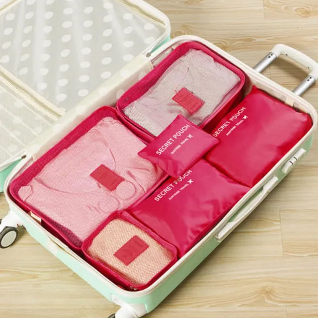 Travel organiser for suitcase