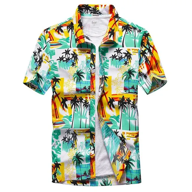 Camisa de verano para hombre Hawaiian