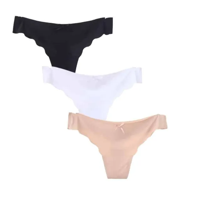 Women's Seamless Panties Thong © 3pcs