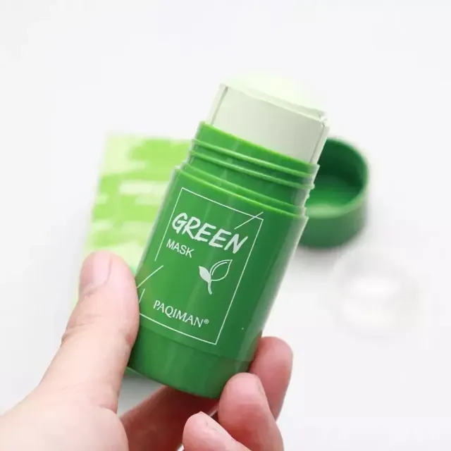 Tisztító bot zöld tea kivonat akne, fekete pontok és hidratálás