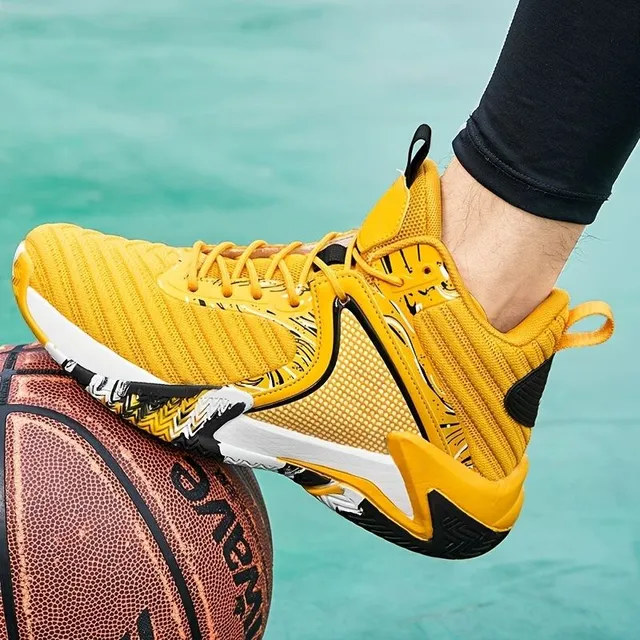 Men's basketball shoes oversized - breathable, comfortable, non-slip