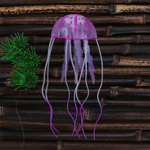 Szilikon medúza akváriumhoz