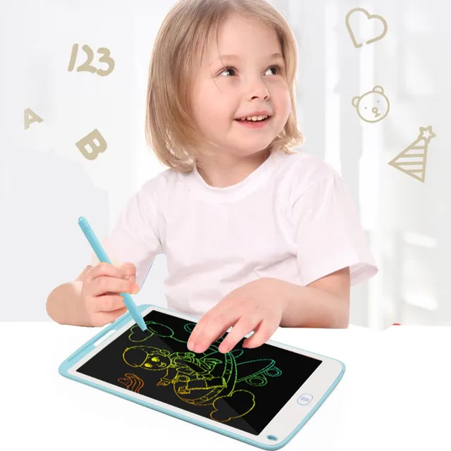 LCD interactive digital typewriter and drawing tablet