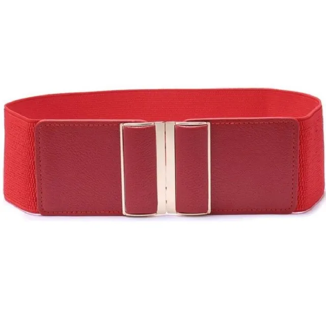Dámský elastický pásek Diego damsky-elasticky-pasek-l53-cervena 65-cm
