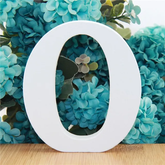 Stylish wooden letter suitable as a decoration or for making - the whole alphabet Eustachy