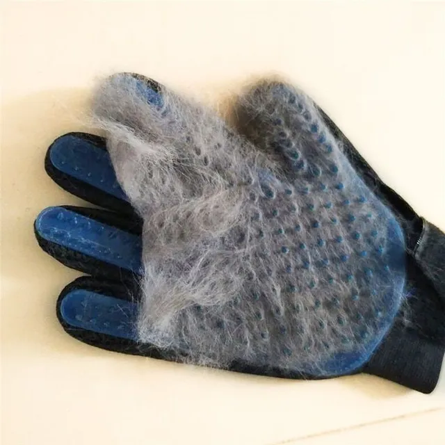 Punching gloves for fur