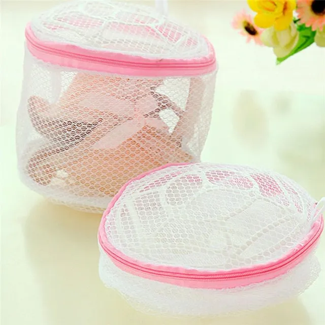 Washing machine case for gentle washing of underwear (Pink)