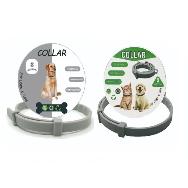 Eight-month flea and tick collar - for dogs
