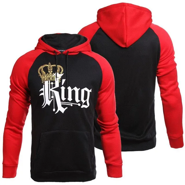 Exclusive sweatshirts for couples - KING AND QUEEN