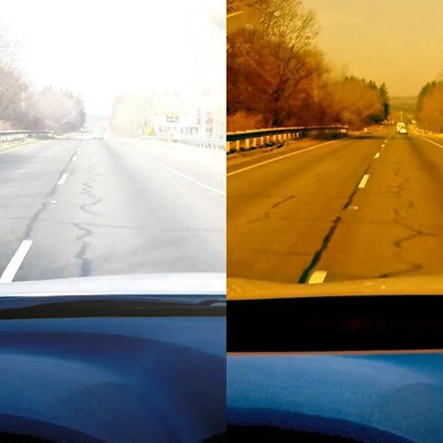 Vodičské okuliare pre lepšiu viditeľnosť v daždi, hmle a za súmraku
