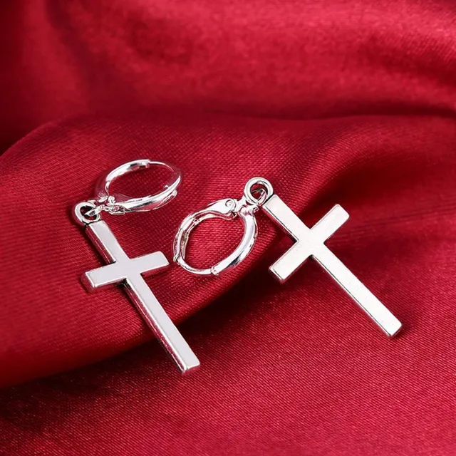 Men's earrings CROSS - 2 variants