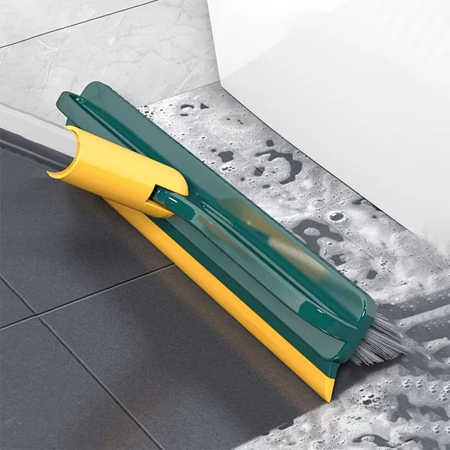 Multipurpose bathroom cleaning brush - durable plastic, ideal for cleaning the pair between tiles and floor joints