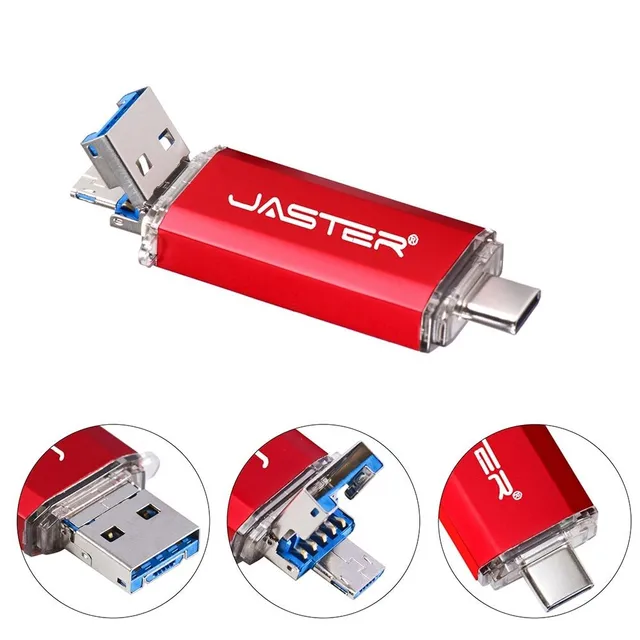 Flash drive USB OTG 3v1