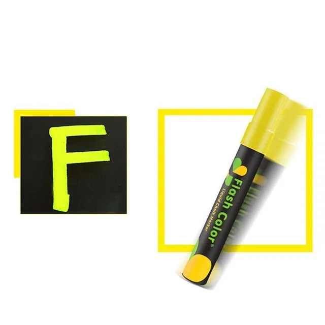 Fluoreszkáló színű highlighter - 8 színben