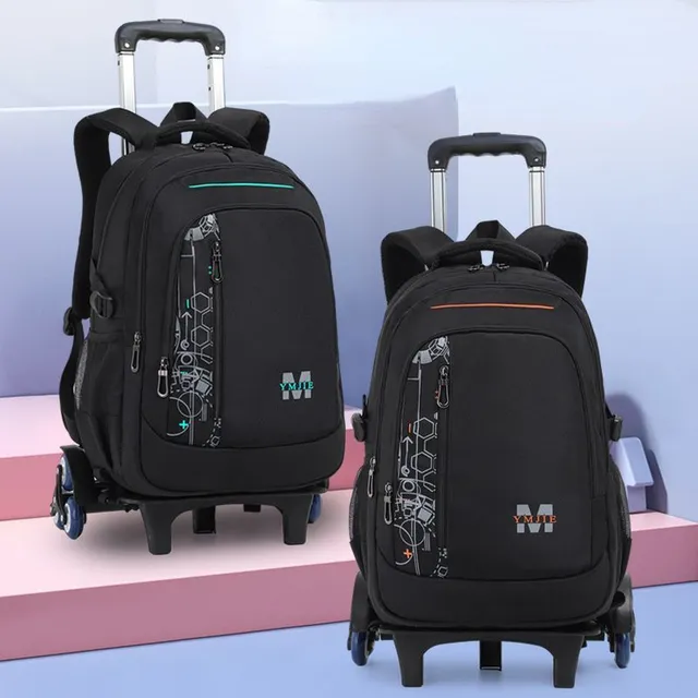 Travel suitcase with large capacity and lightweight construction, waterproof