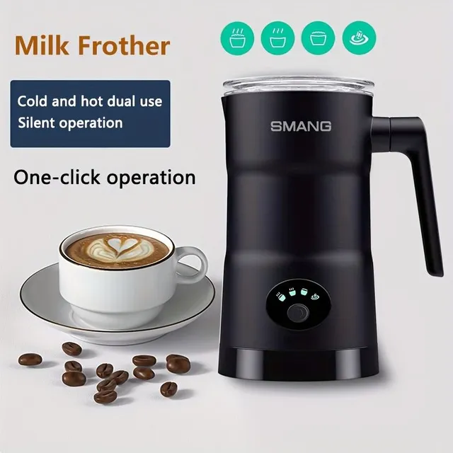1pc Electric milk foam 4v1 - Coffee maker with hot & cold milk, Coffee maker Accessories