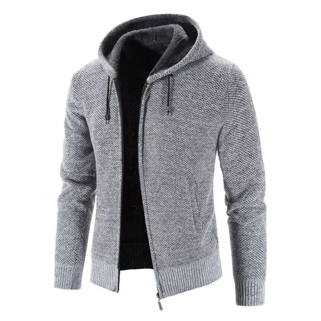 Stylish men's insulated sweatshirt WARMIE