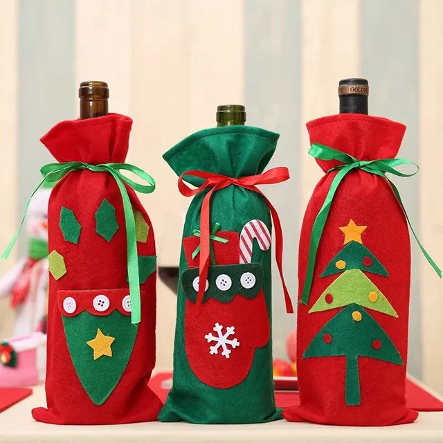 Christmas wine bottles decoration for every occasion