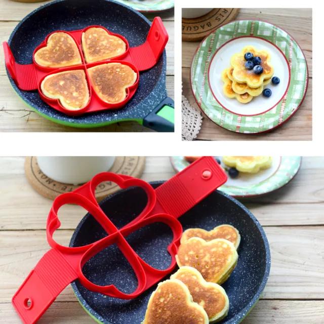 Silicone non-stick pancake mould